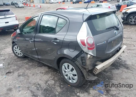 2014 Toyota Prius C One из США, поврежденный, VIN JTDKDTB36E1563948